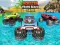 Leikur Monster Truck Beach Surfing á netinu