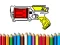 Leikur Back To School: Nerf Coloring Book á netinu