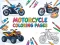 Leikur Motorcycle Coloring Pages á netinu