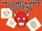 Leikur Halloween Mask Coloring Book á netinu