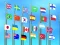 Leikur Flag Puzzle Jam: Collect Flags á netinu