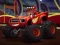 Leikur Blaze Monster Trucks Hidden Stars á netinu