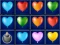 Leikur Heart Balloons Block Collapse á netinu