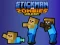 Leikur Stickman vs Zombies WorldCraft á netinu