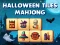 Leikur Halloween Tiles Mahjong á netinu