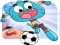 Leikur Gumball Soccer Game á netinu