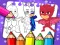 Leikur PJ Masks Coloring Book á netinu