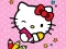 Leikur Color By Number With Hello Kitty á netinu