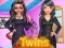 Leikur Twins Punk Fashion á netinu