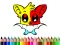 Leikur Cute Bat Coloring Book á netinu