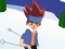 Leikur Beyblade Skier á netinu