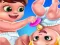 Leikur Baby Twins Caring Day á netinu