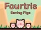 Leikur Fourtris Saving Pigs á netinu