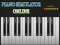 Leikur Piano simulator online á netinu