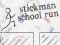 Leikur Stickman School Run á netinu