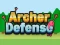Leikur Archer Defense Advanced á netinu