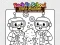 Leikur Back to School: Robot Coloring Book á netinu