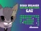 Leikur Brick Breaker Chipi Chipi Chapa Chapa Cat á netinu