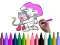Leikur Dora Coloring Fun Time á netinu