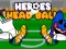 Leikur Heroes Head Ball á netinu