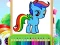Leikur Wonder Pony Coloring á netinu