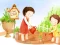 Leikur Cartoon Childrens Day Puzzle á netinu