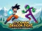 Leikur Stickman Dragon Fight - Super Stick Warriors á netinu