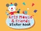 Leikur Arty Mouse & Friends Sticker Book á netinu
