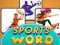 Leikur Sports Word Puzzle á netinu