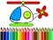 Leikur Back To School Helicopter Coloring á netinu