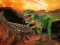 Leikur Dinosaurs Fight Jigsaw á netinu