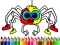 Leikur Halloween Coloring Time á netinu