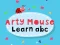 Leikur Arty Mouse Learn Abc á netinu