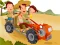 Leikur Cartoon Tractor Puzzle á netinu