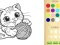 Leikur Cat Coloring Book á netinu