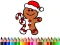 Leikur Back To School: Christmas Cookies Coloring á netinu