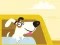 Leikur Adorable Puppies in Cars Match 3 á netinu