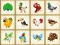 Leikur Birds Board Puzzles á netinu