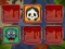 Leikur Halloween Faces Memory á netinu