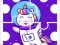 Leikur Cute Rainbow Unicorn Puzzles á netinu