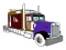 Leikur American Trucks Coloring á netinu