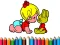 Leikur Back To School: Aby Girl Coloring á netinu