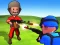 Leikur Little Commander. Red vs Blue á netinu