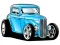 Leikur Hot Rod Coloring á netinu