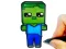Leikur Easy Kids Coloring Mineblox á netinu