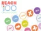 Leikur Reach 100 Game of dots á netinu