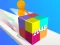 Leikur Geometry Stack 2048 Run á netinu