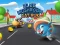 Leikur Blue Mushroom Cat Run á netinu