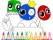 Leikur Rainbow Friends Coloring Book á netinu