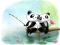 Leikur Pandas Slide á netinu